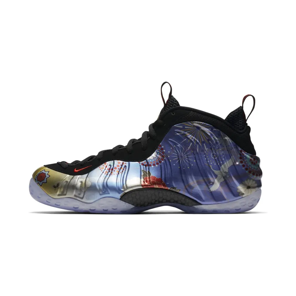 Nike Air Foamposite One Lunar New Year 2018 Black/Habanero Red-Black (AO7541-006)