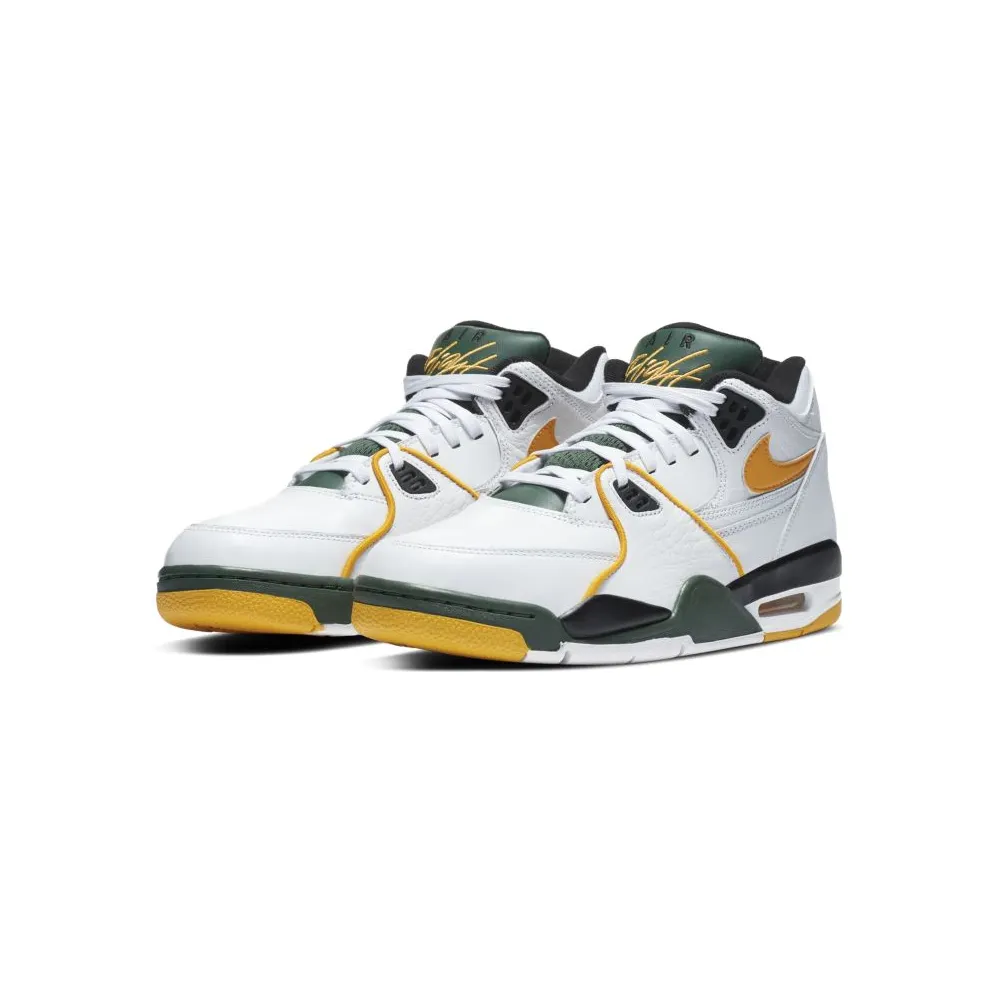 Nike Air Flight 89 White White/Fir/Black (CN0050-100)