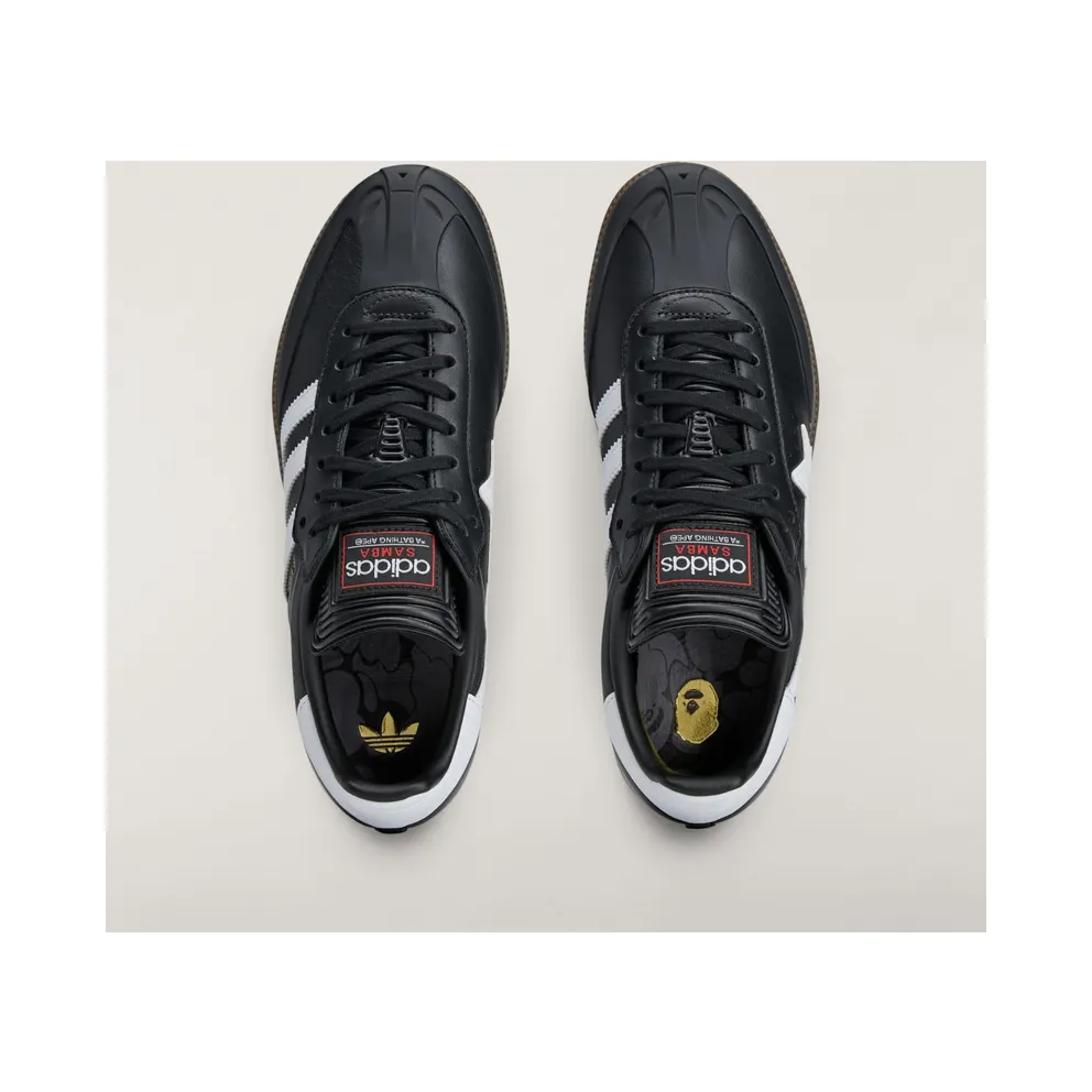 Adidas Samba “Bape – Black White” (JR9246)
