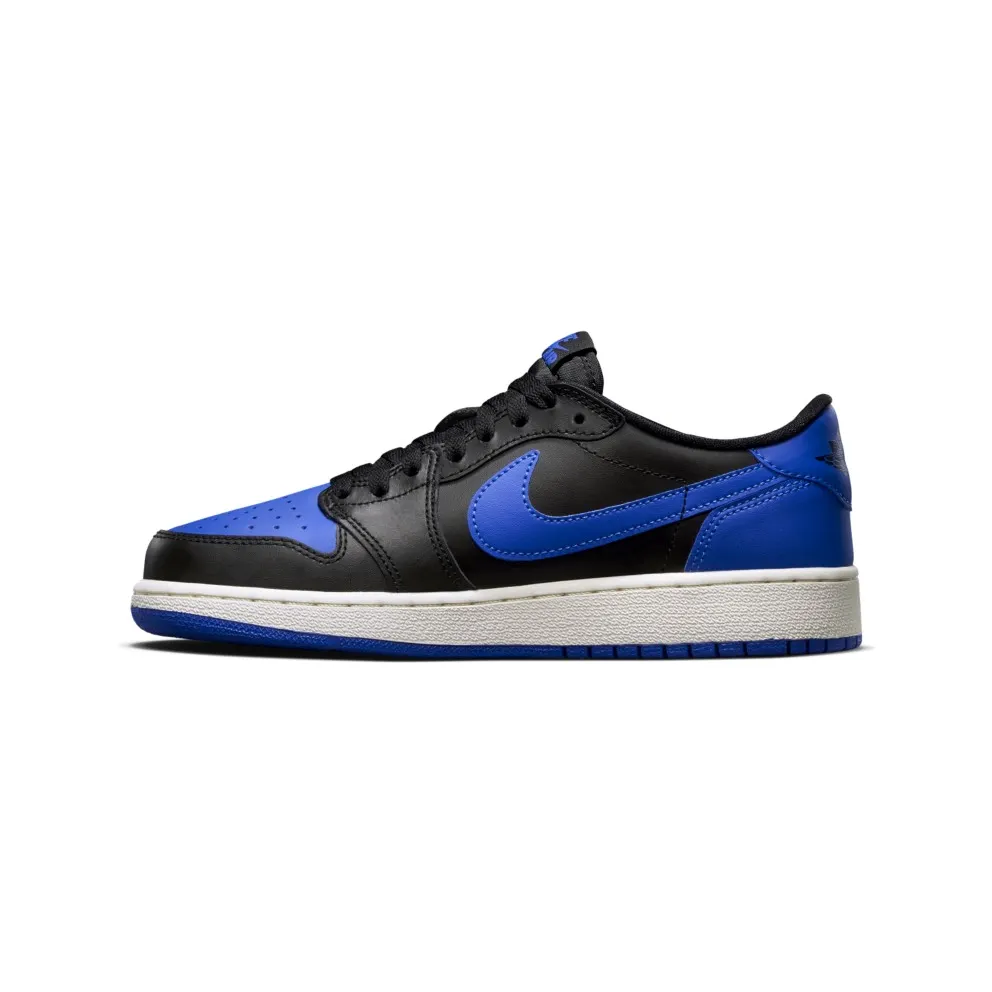 Jordan 1 Retro Low Royal Blue (GS) Black/Varsity Royal-Sail (709999-004)
