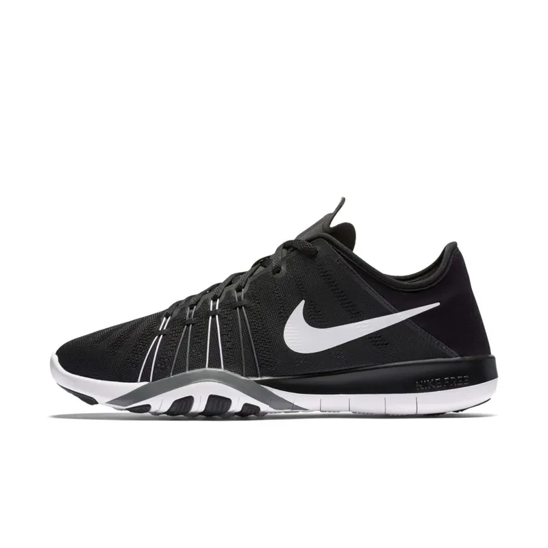 Nike Free Tr 6 Black White-Cool Grey (W) (833413-001)