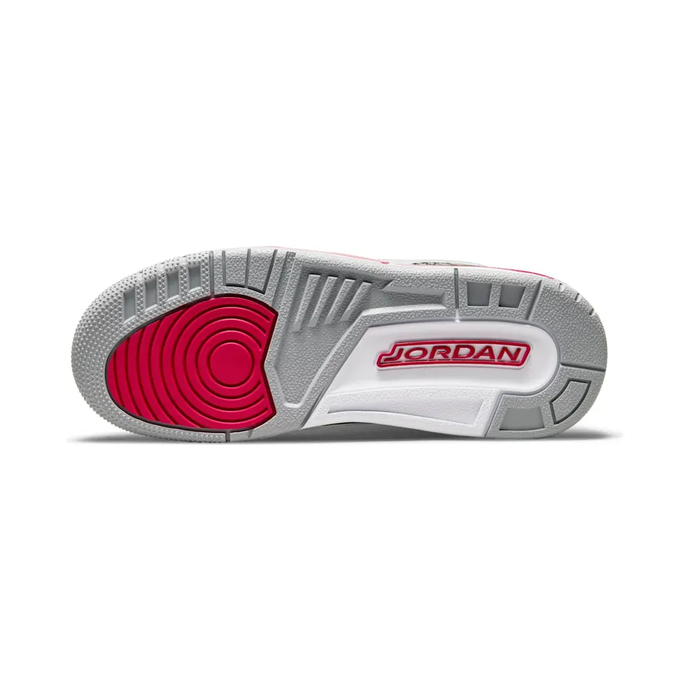 Air Jordan 3 GS Cardinal Red – “Red / White / Grey” (398614-126)