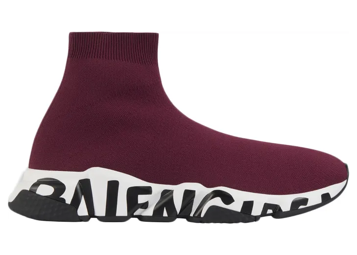 Balenciaga Speed Graffiti Purple (W)