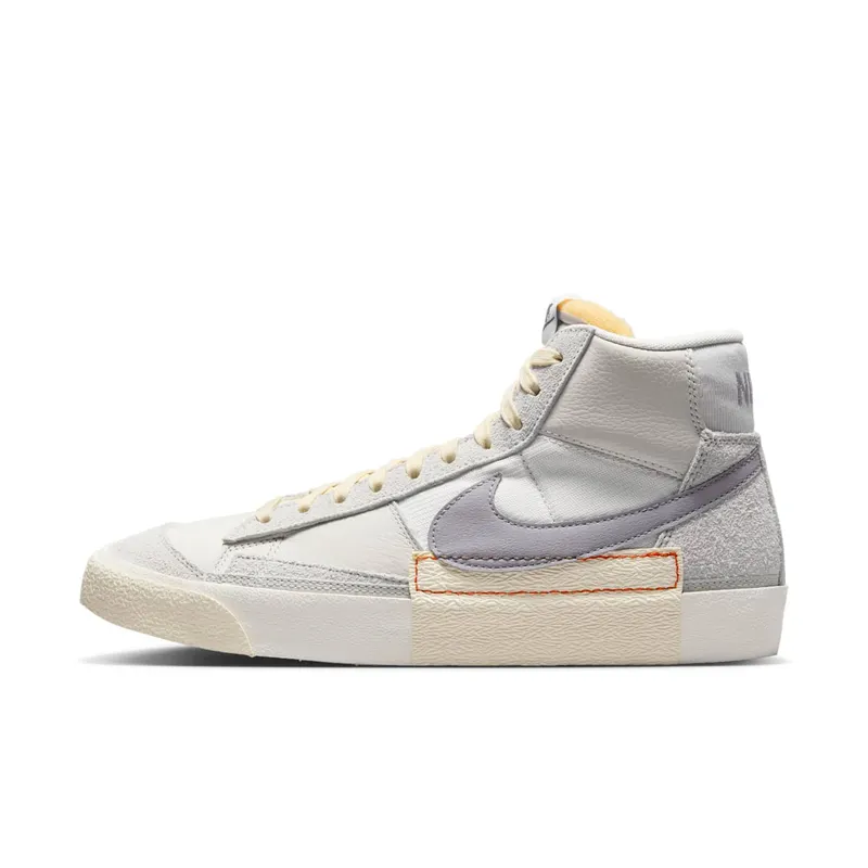 Nike Blazer Mid 77 Pro Club Summit White Cement Grey (DQ7673-104)