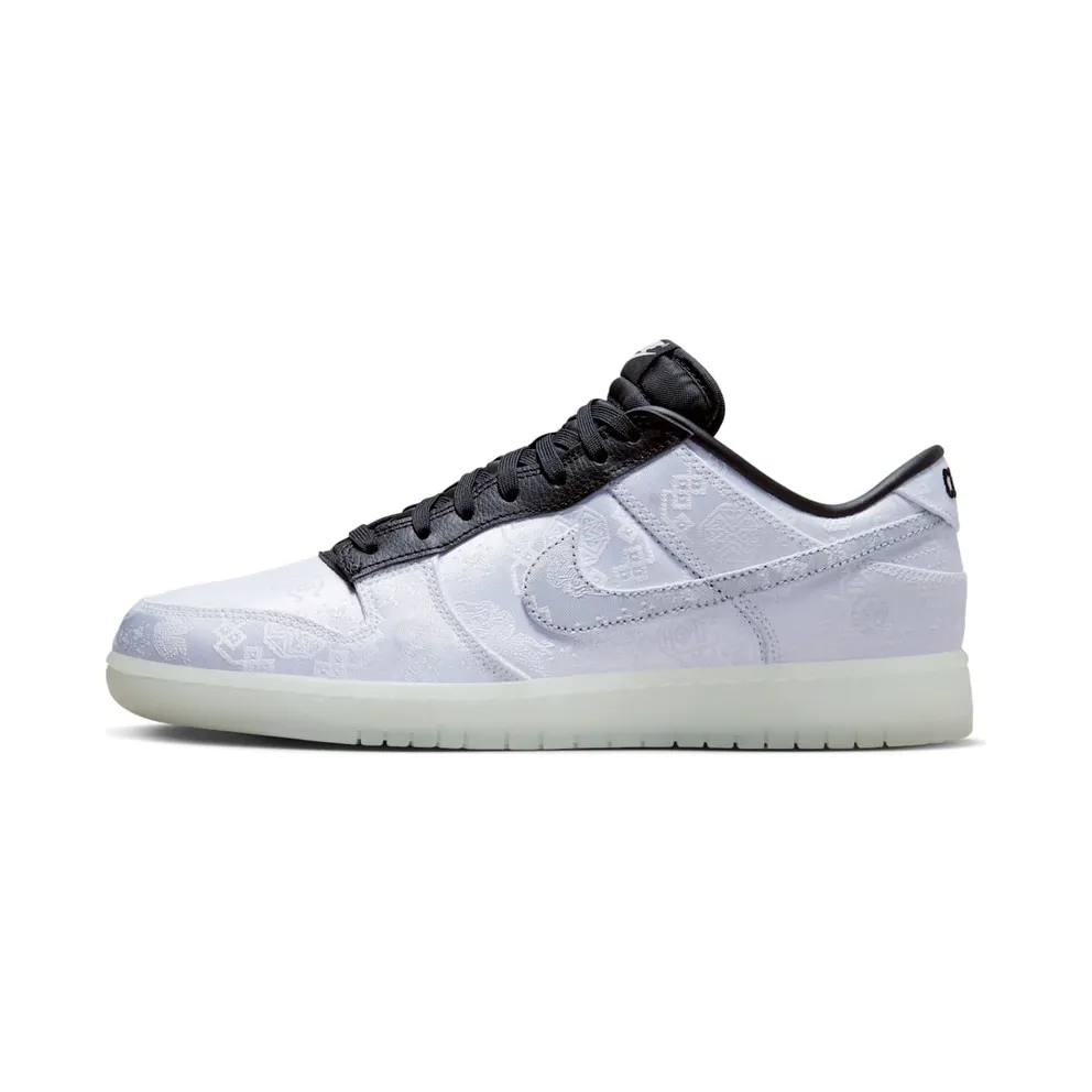 Nike Dunk Low x CLOT x Fragment Design White/Black/White (FN0315-110)