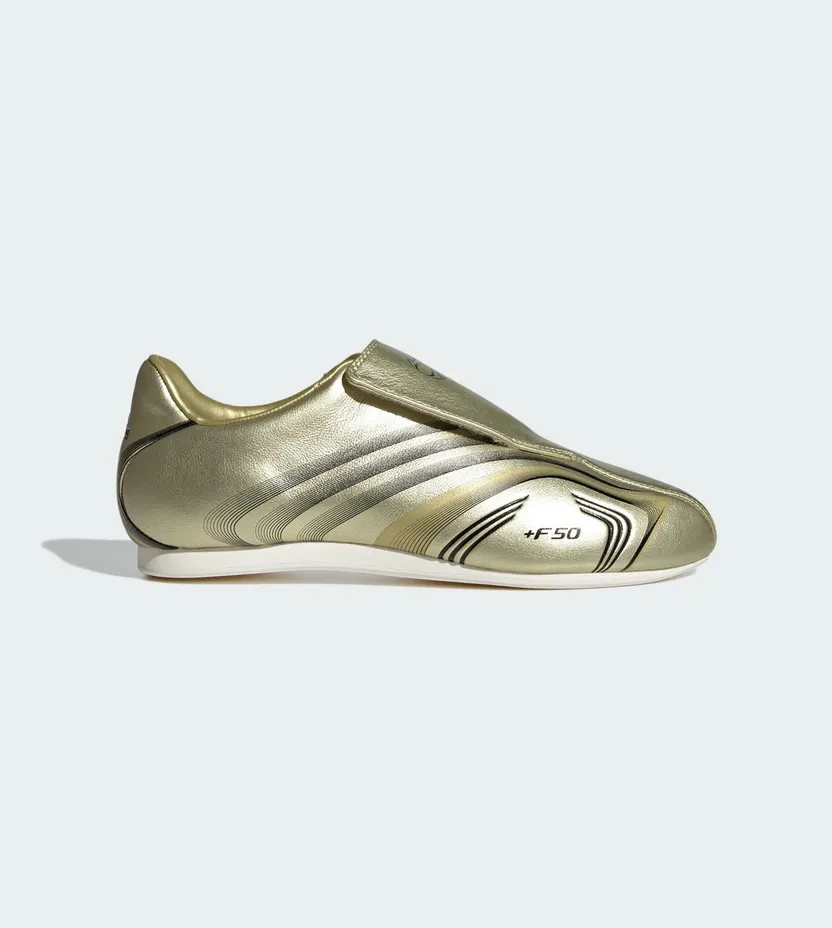 Adidas Taekwondo F50 Gold Metallic / Core Black / Off White (IH1872)