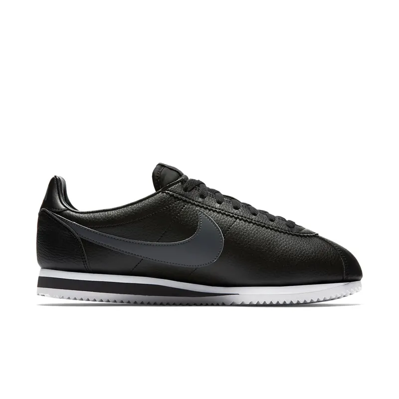 Nike Classic Cortez Leather Black/Dark Grey-White Black/Dark Grey-White (749571-011)
