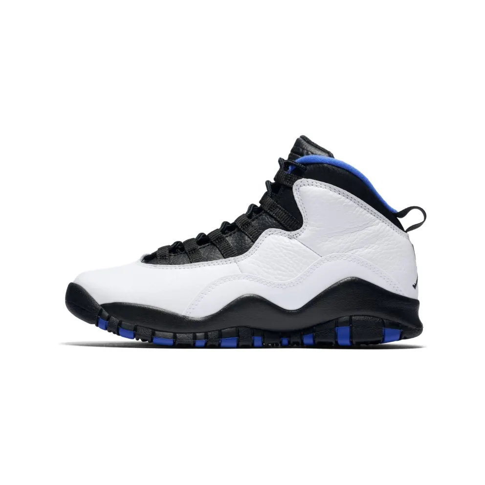 Jordan 10 Retro Orlando (GS) White/Black-Royal-Metallic Silver (310806-108)