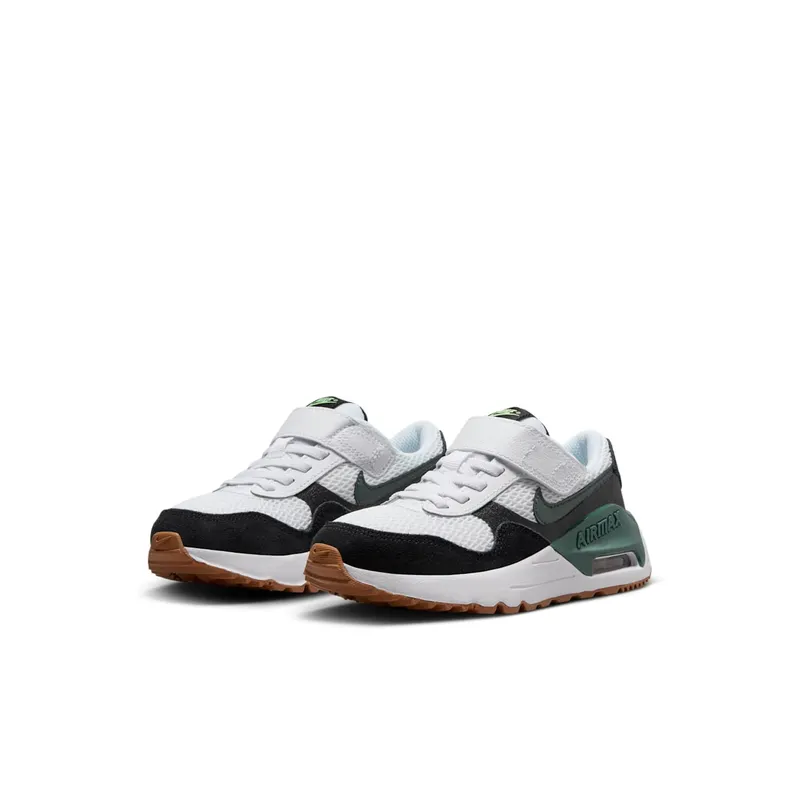 Nike Air Max SYSTM White Black Barely Volt Vintage Green (DQ0285-115)