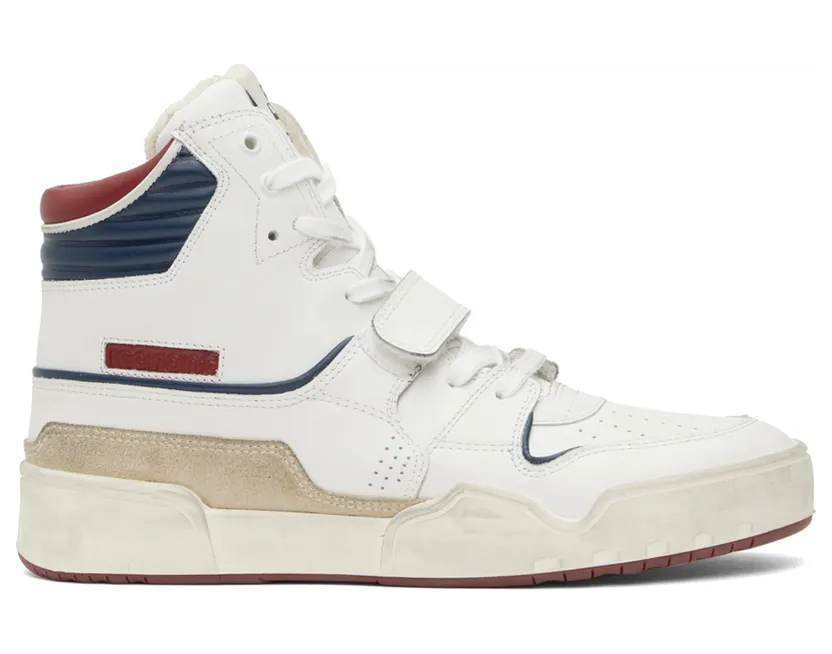 Isabel Marant White Alsee Sneakers (00MBK0364-00M008N)