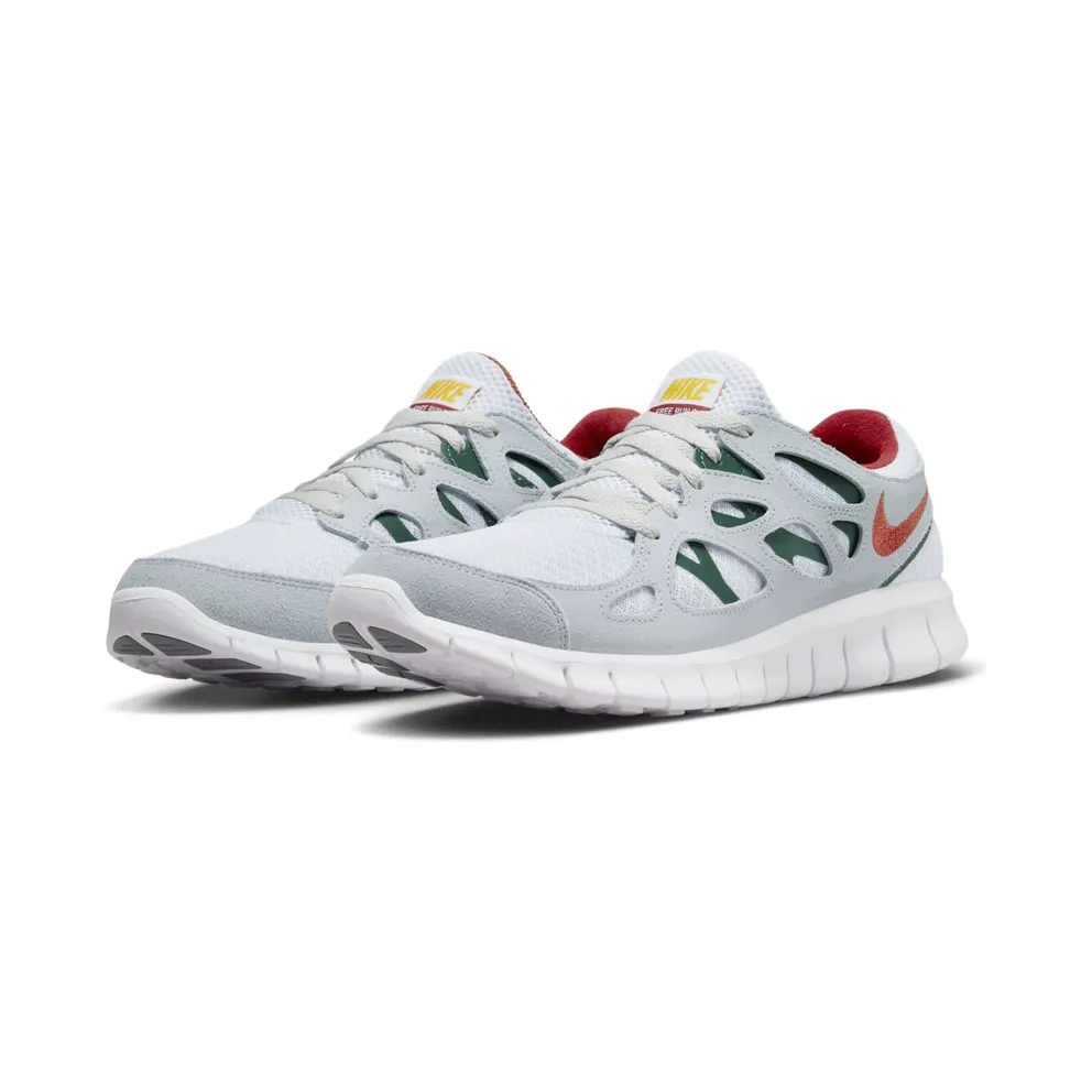 Nike Free Run 2 Grey Cinnabar Gorge Green (537732-102)