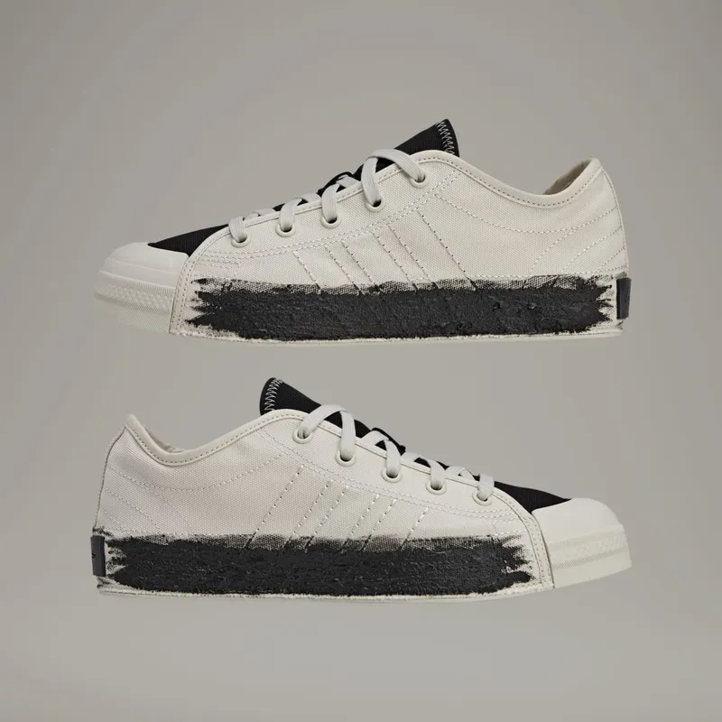 adidas Y-3 Nizza Lo Talc Black (JQ2455)