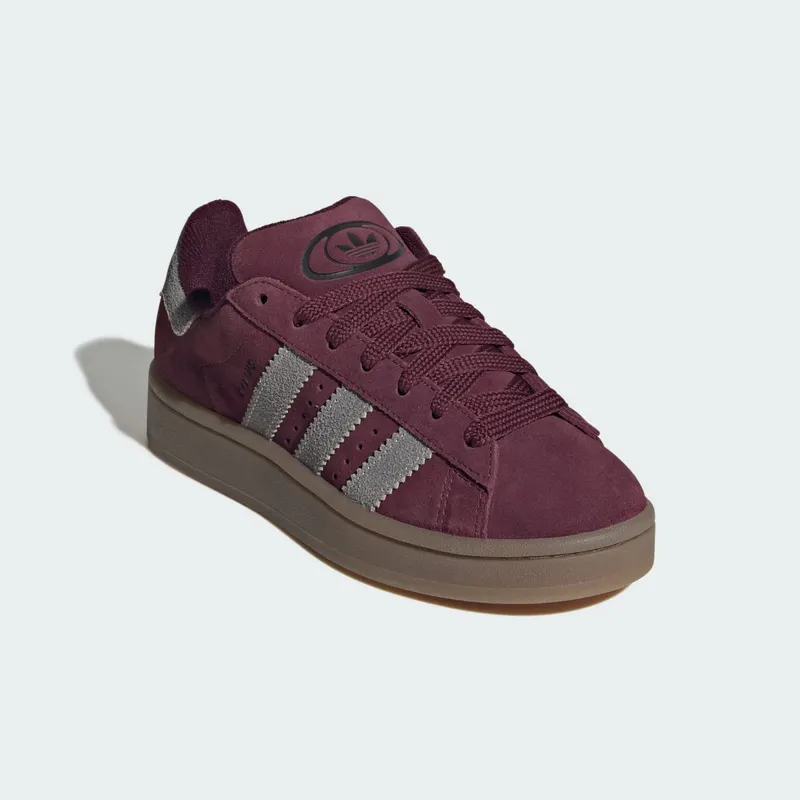 Adidas CAMPUS 00s Shoes Maroon / Khaki Three / Gum (KI9410)