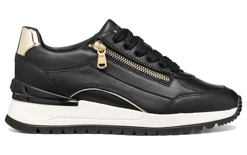 Geox sneaker Black / Light Gold (D6600A085BN-C9258)
