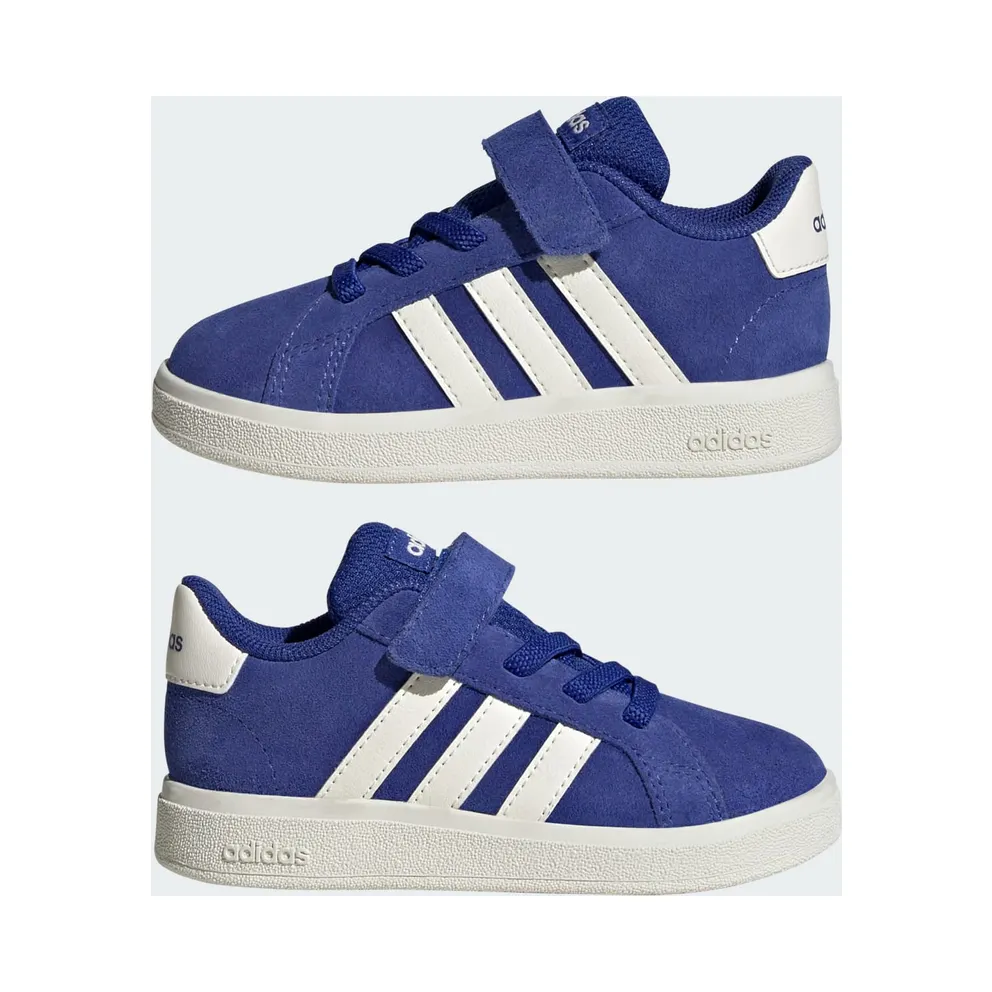 Adidas Grand Court 2.0 Kids Semi Lucid Blue / Off White / Core Black (JR0780)