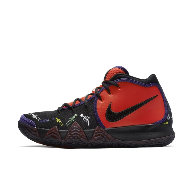 Nike Kyrie 4 Day of the Dead Team Orange/Black-Multi-Color (CI0278-800)