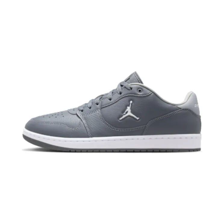 Nike Jordan Court Connect Low “Smoke Grey / White / Light Smoke Grey” (IQ5698-005)