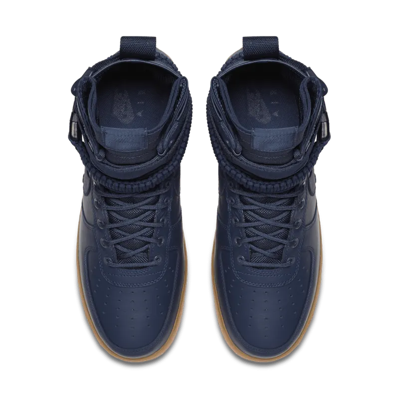 Nike SF Air Force 1 High Navy Gum Midnight Navy/Midnight Navy-Black (864024-400)
