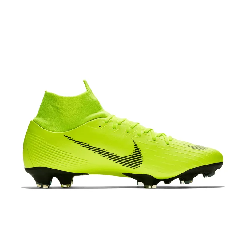 Nike Mercurial Superfly 6 FG Volt Black Volt/Black (AH7368-701)