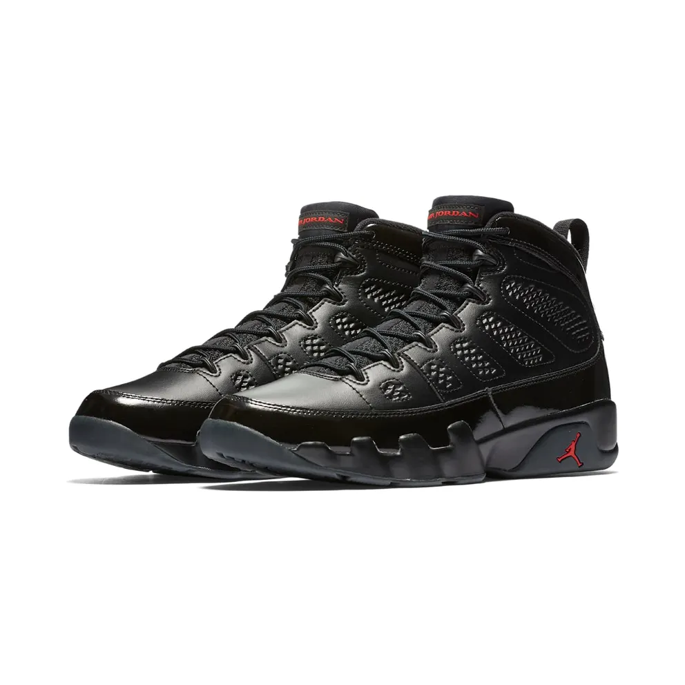 Jordan 9 Retro Bred Patent Black/University Red-Anthracite (302370-014)