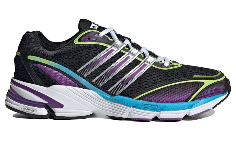 adidas Supernova Cushion 7 Core Black / Silver Metallic / Semi Solar Green (GY5931)