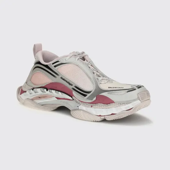Balenciaga Mesh and Rubber Triple S.2 Sneakers Violet (865851WTR2G6800)