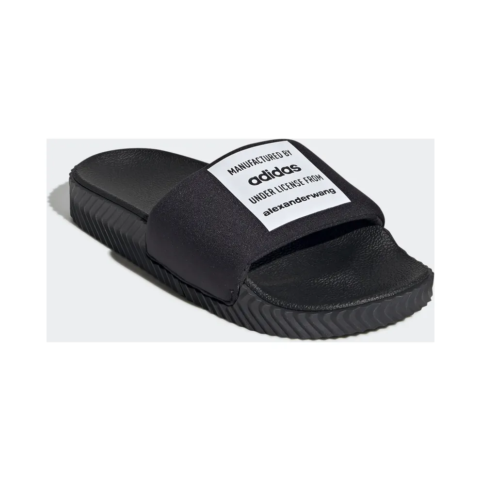 adidas Adilette Alexander Wang Black Core Black/Core Black/Core White (G28220)