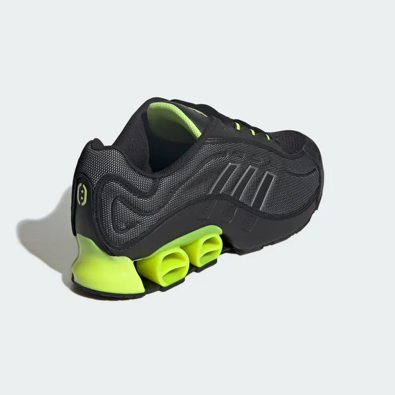 adidas Megaride O1 Black Iron Metallic Yellow (JR3677)