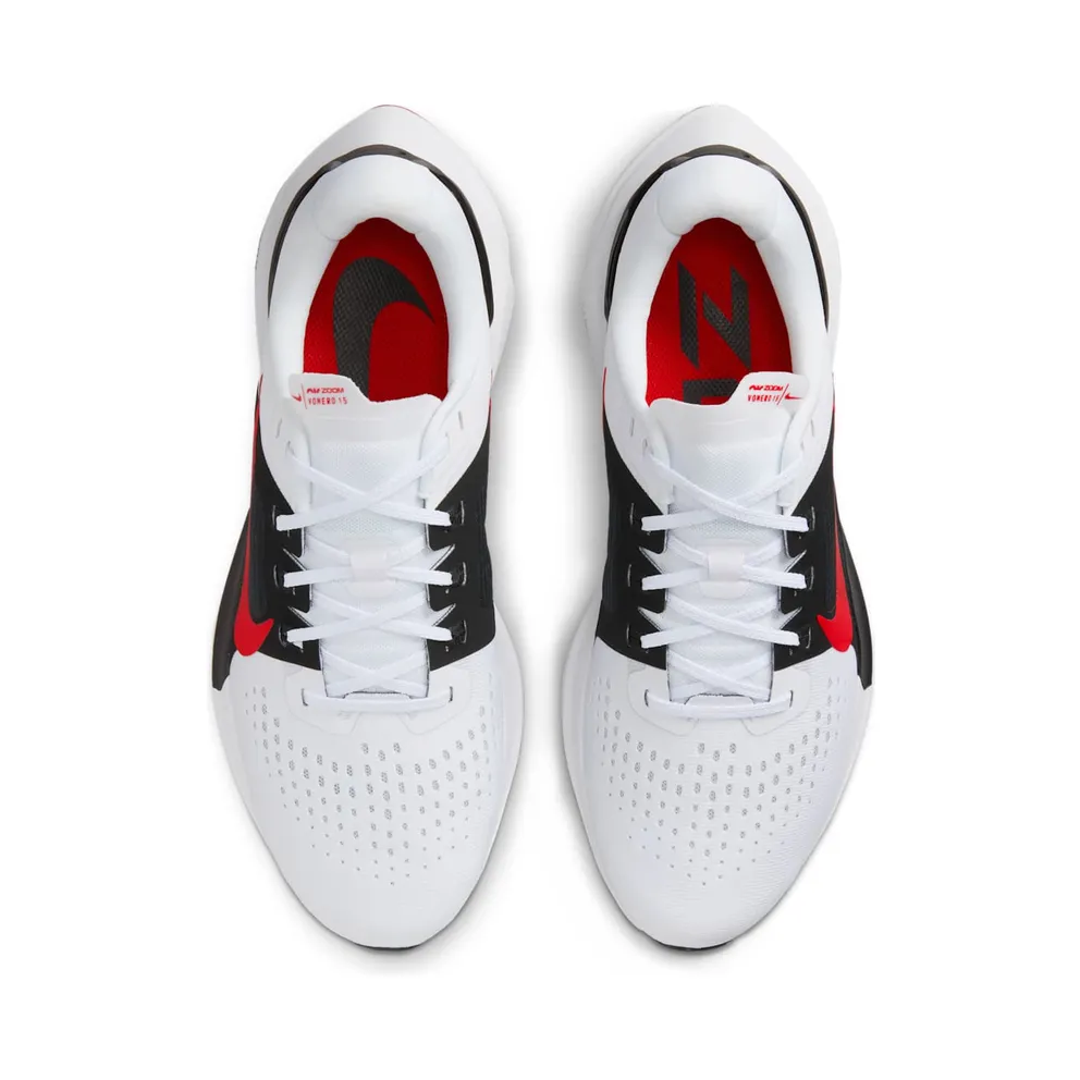 Nike Air Zoom Vomero 15 White Black Gym Red (CU1855-101)