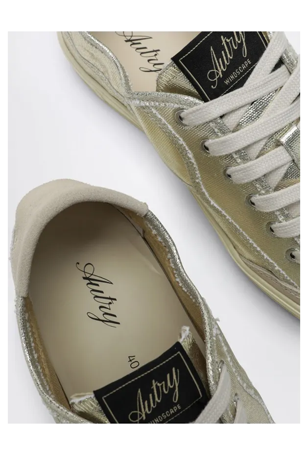 Autry Laminated Leather Windscape Sneakers Platinum (SCLWCU08) (3)