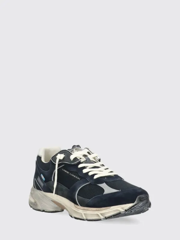 Crime Fugitive 9094 Suede and Mesh Blue (19400PP840)