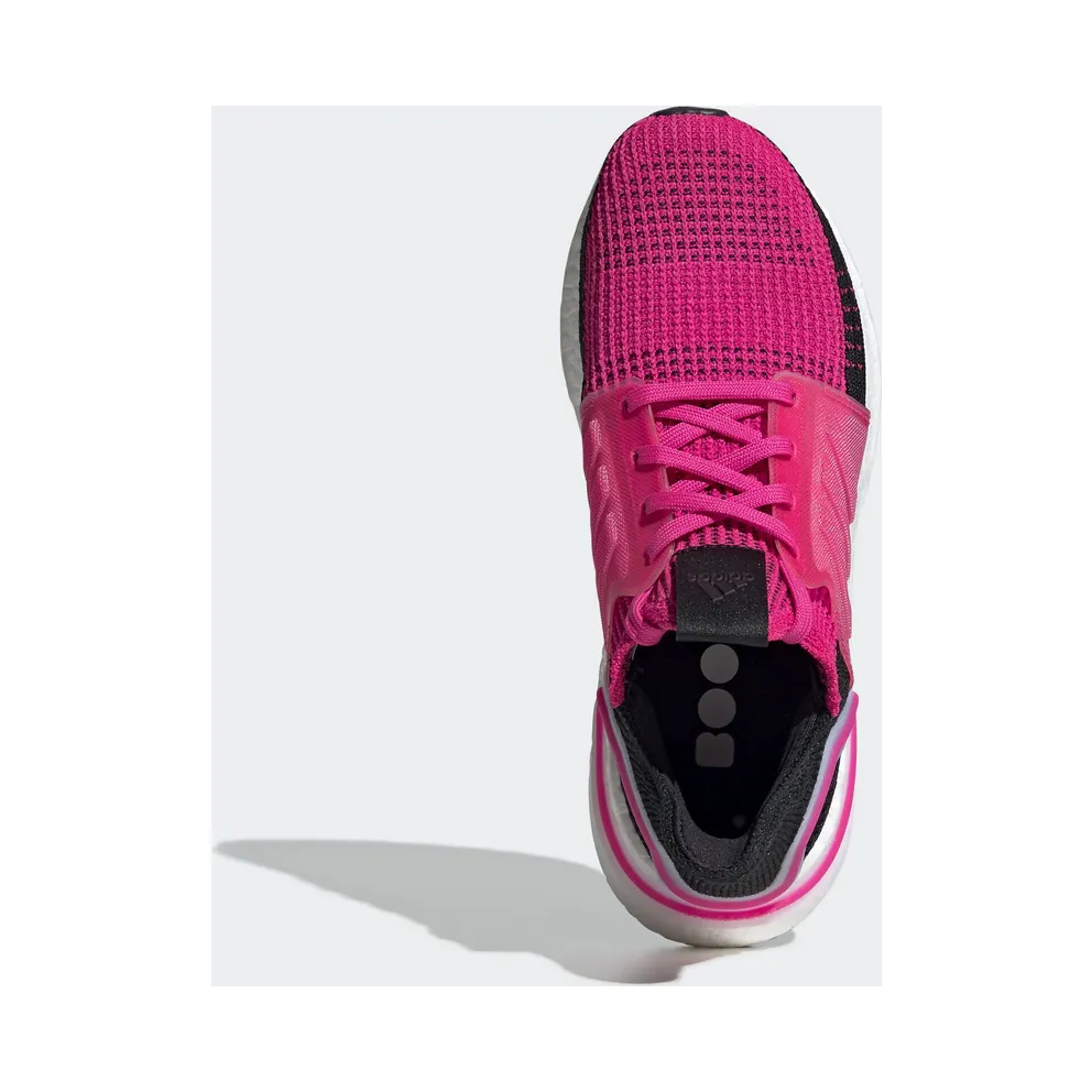 adidas Ultra Boost 19 Shock Pink Core Black (W) Shock Pink/Core Black/Cloud White (G27485)