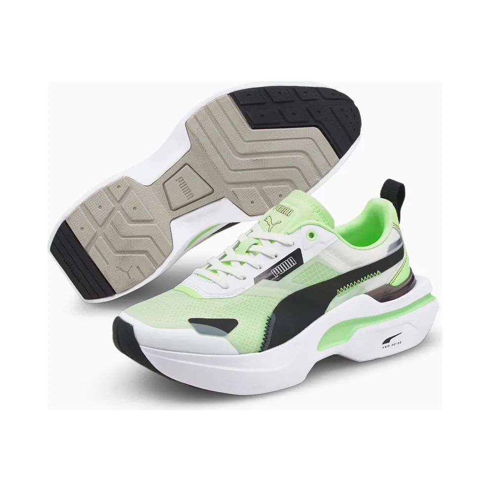 PUMA Kosmo Rider Women’ White/Fizzy Lime (383113-01)