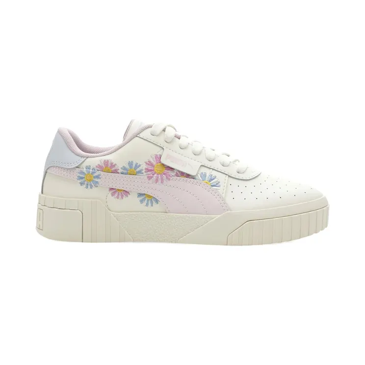 Puma Cali Embroidered Eggnog Arctic Ice (394910-01)