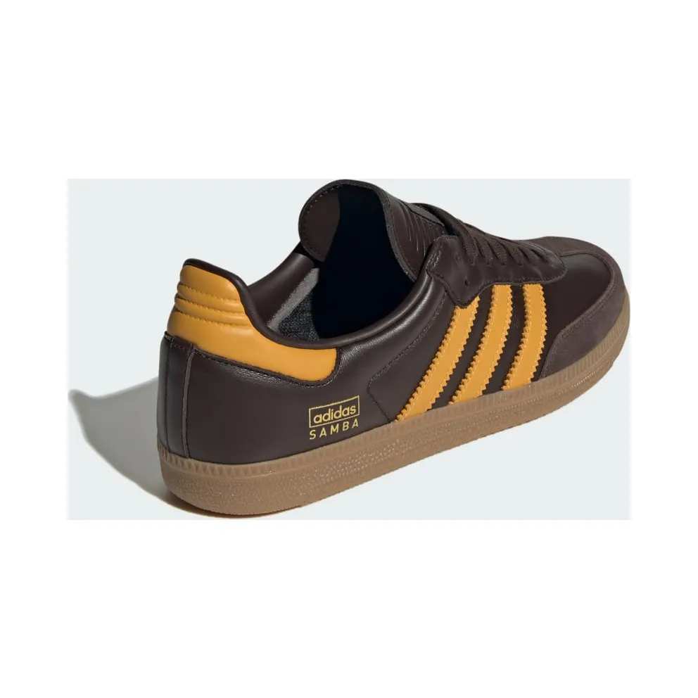 adidas Samba OG Dark Brown / Preloved Yellow / Gum (IG6174)