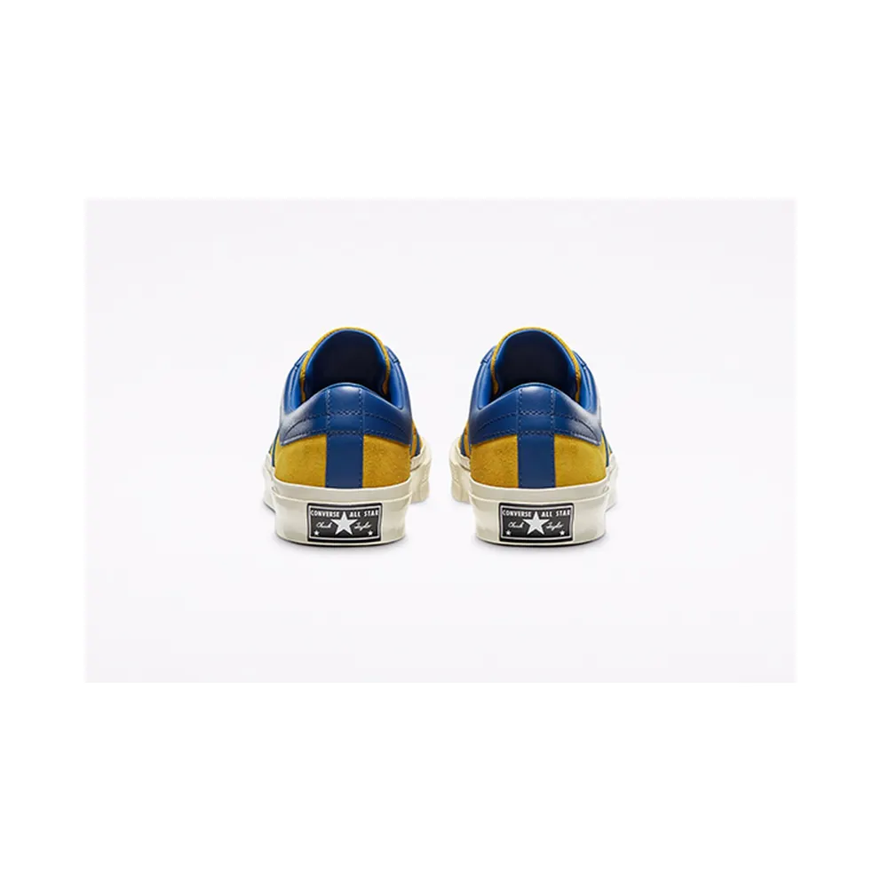 Converse One Star Academy Low Collegiate Suede Lemon Midnight Lake Lemon/Midnight Lake/Egret (167136C)