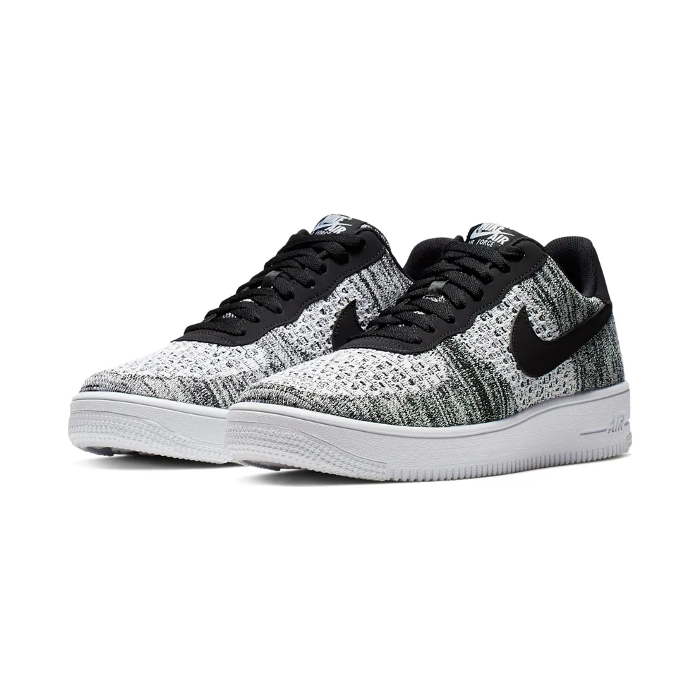 Nike Air Force 1 Flyknit 2 Black Pure Platinum Black/Pure Platinum-Black-White (AV3042-001)