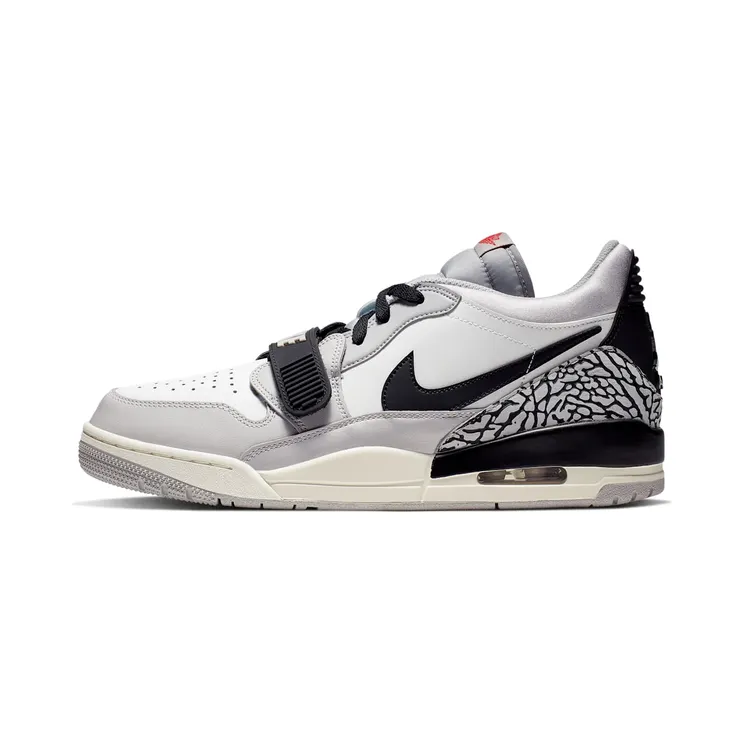 Air Jordan Legacy 312 Low White Cement “Summit White / Tech Grey / Black / Fire Red” (CD7069-101)