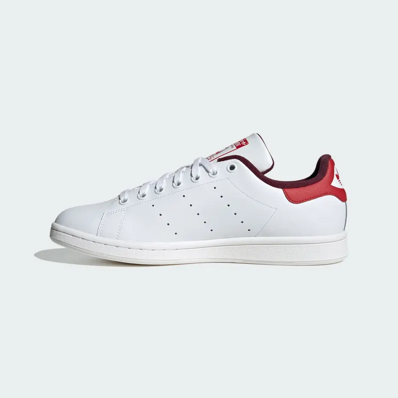 Adidas Stan Smith Cloud White / Maroon / Better Scarlet (IG1321)