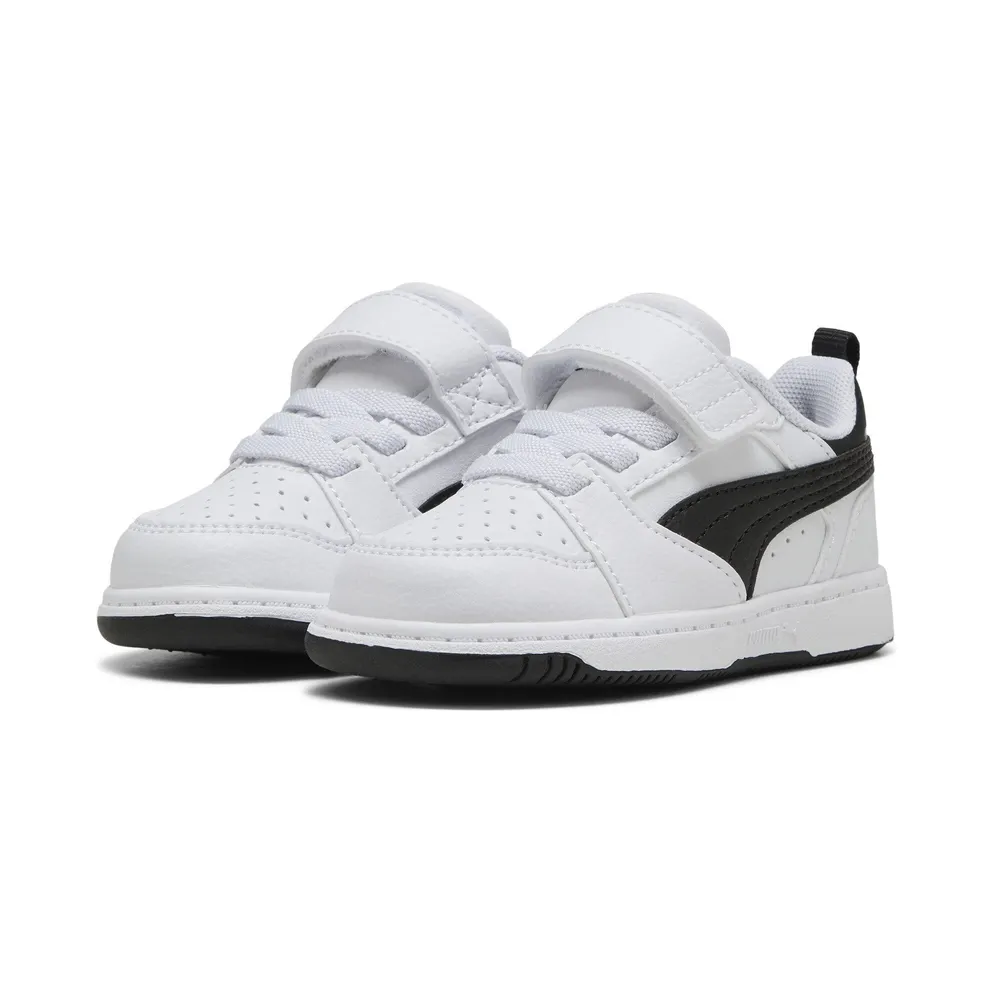 Puma Rebound v6 Lo “Puma White / Puma Black / Puma Black” (397420_02)