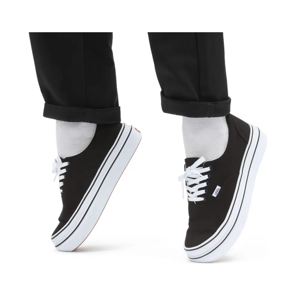 VANS Canvas Super Comfycush Era Shoes (Black)