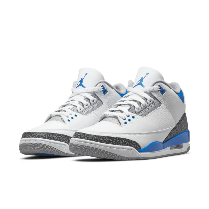 Air Jordan 3 Retro Racer Blue (2021) (CT8532-145)