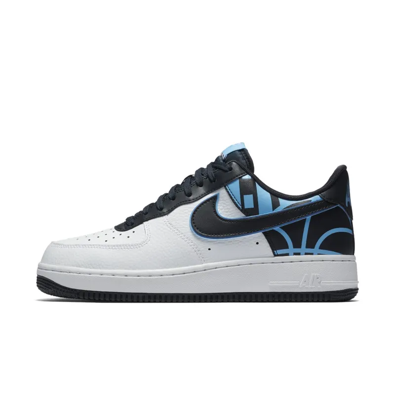 Nike Air Force 1 Low Logo Pack White Obsidian White/Dark Obsidian (823511-105)