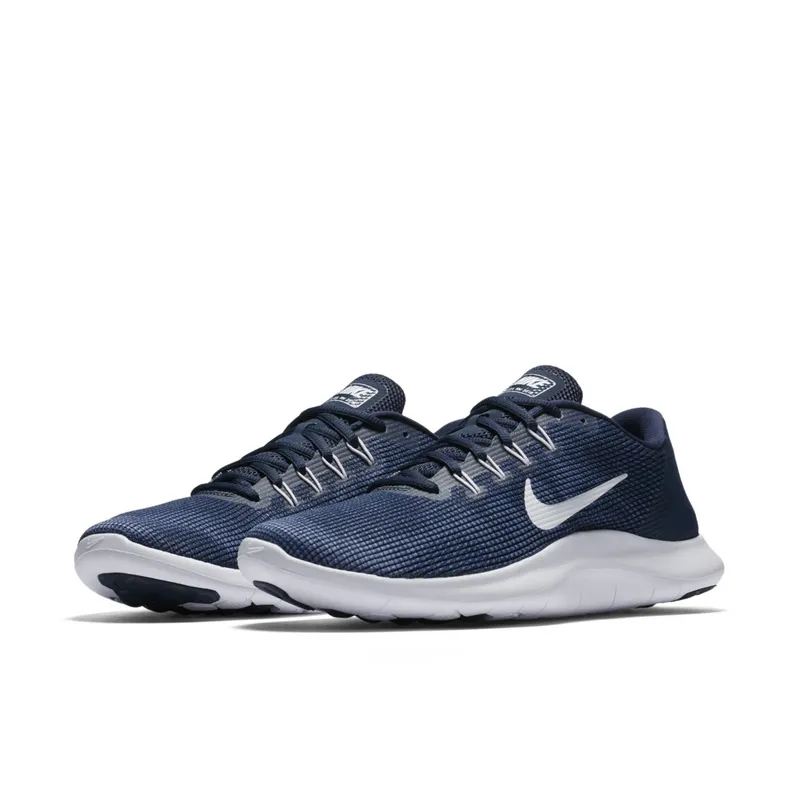 Nike Flex 2018 Rn Midnight Navy White Midnight Navy/White (AA7397-400)