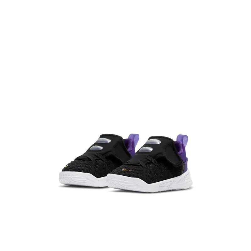 Nike LeBron 18 TD ‘Lakers’ Black/Court Purple/White/Metallic Gold (CT4706-004)