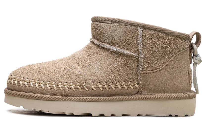Ugg Classic Ultra Mini Biarritz Boot “Mustard Seed” (1171538-MDSD)