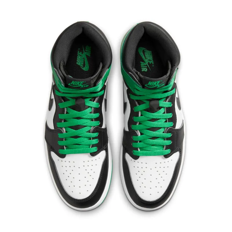 Air Jordan 1 Retro High OG Black/White/Lucky Green (DZ5485-031)