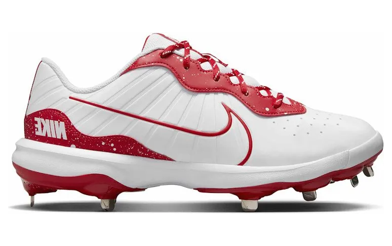 Nike Alpha Huarache Varsity 4 Low White University Red (DJ6516-105)