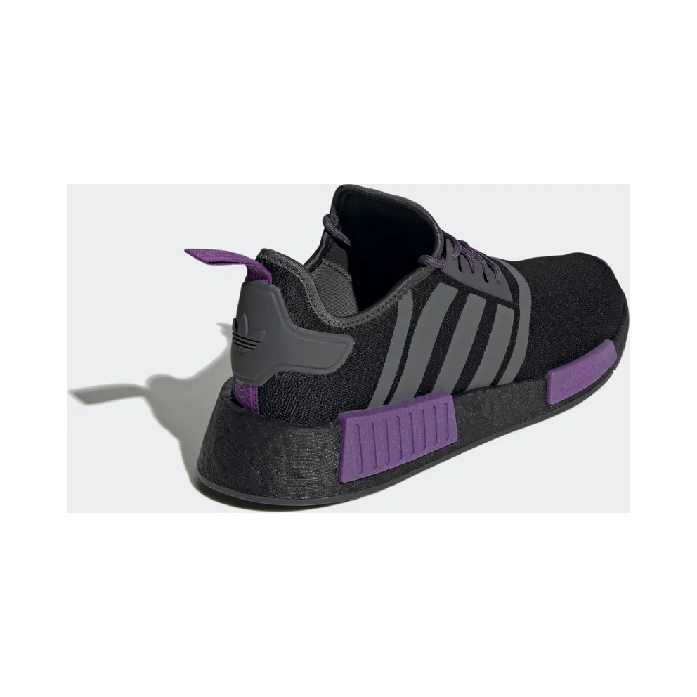 Adidas NMD_R1 Core Black / Grey Five / Active Purple (GW5664)