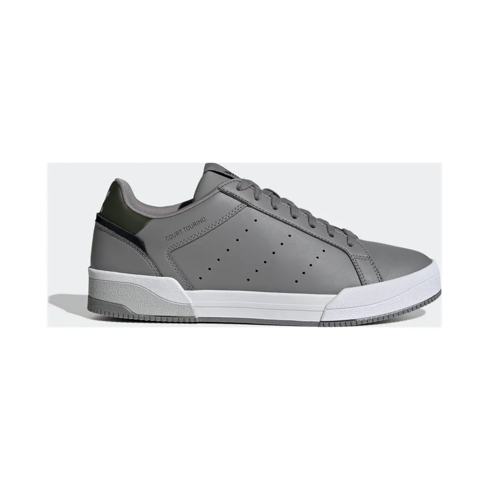 Adidas Court Tourino Grey Three / Night Cargo / Cloud White (GW1416)